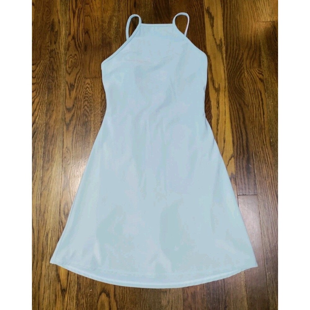 Ambercrombie & Fitch Athletic Dress XS Powder Blue Skorts Stretch Tennis EUC